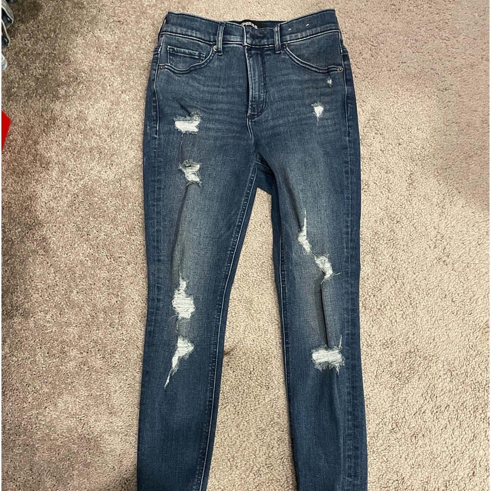 Gently used jeans